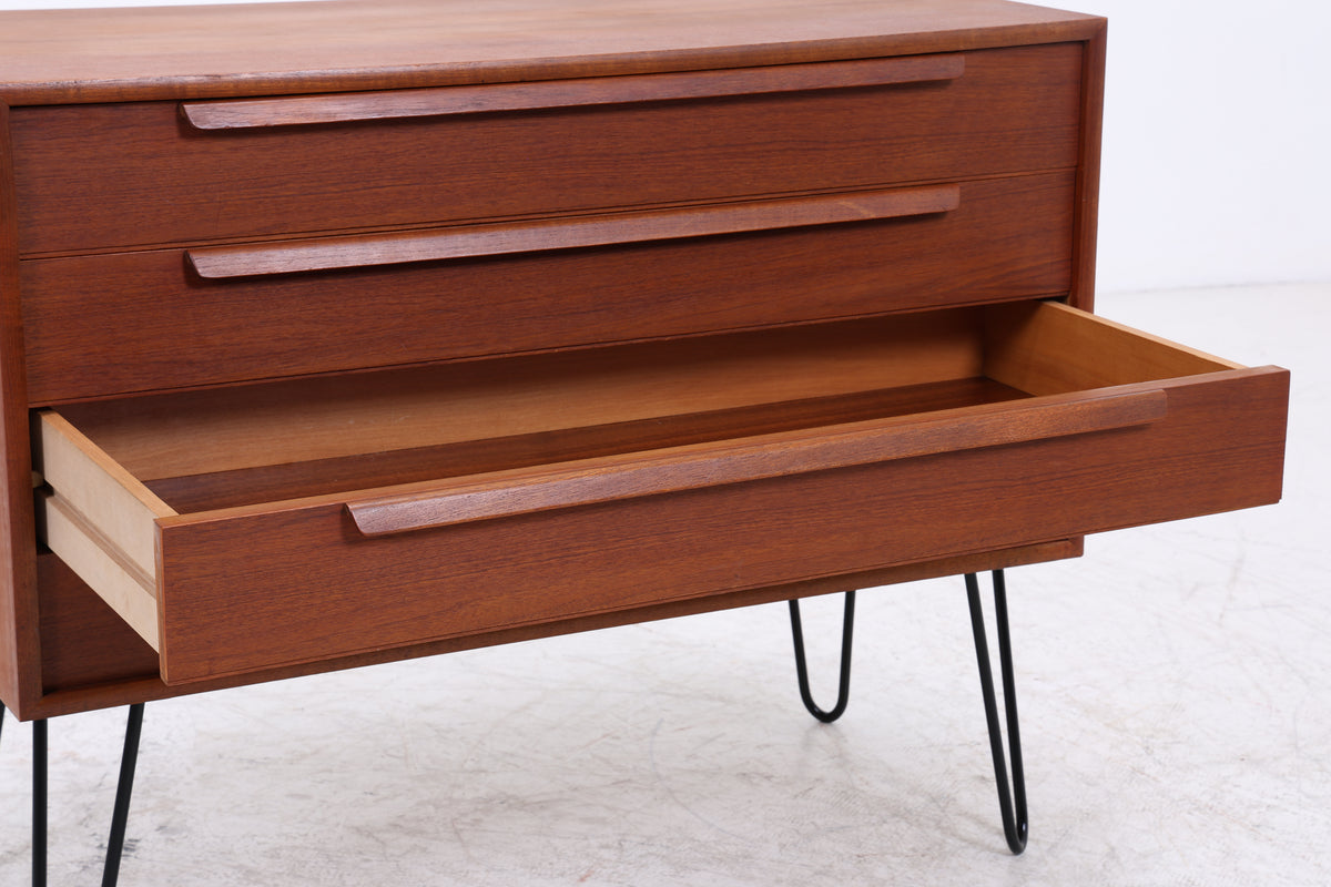 WK Möbel Teak Kommode | Vintage | Mid Century | 4 Schubladen
