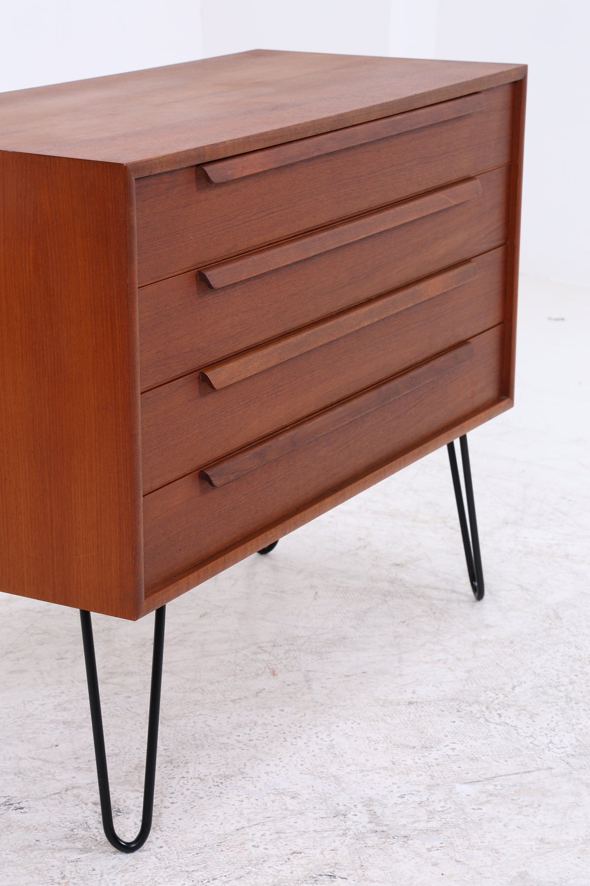 WK Möbel Teak Kommode | Vintage | Mid Century | 4 Schubladen