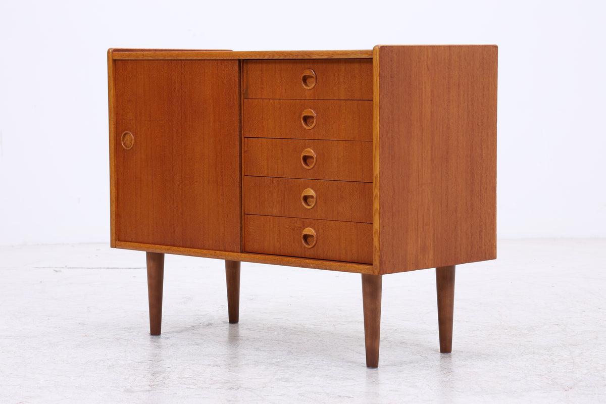 Vintage Teak Kommode | Mid Century | 5 Schubladen | Danish Design