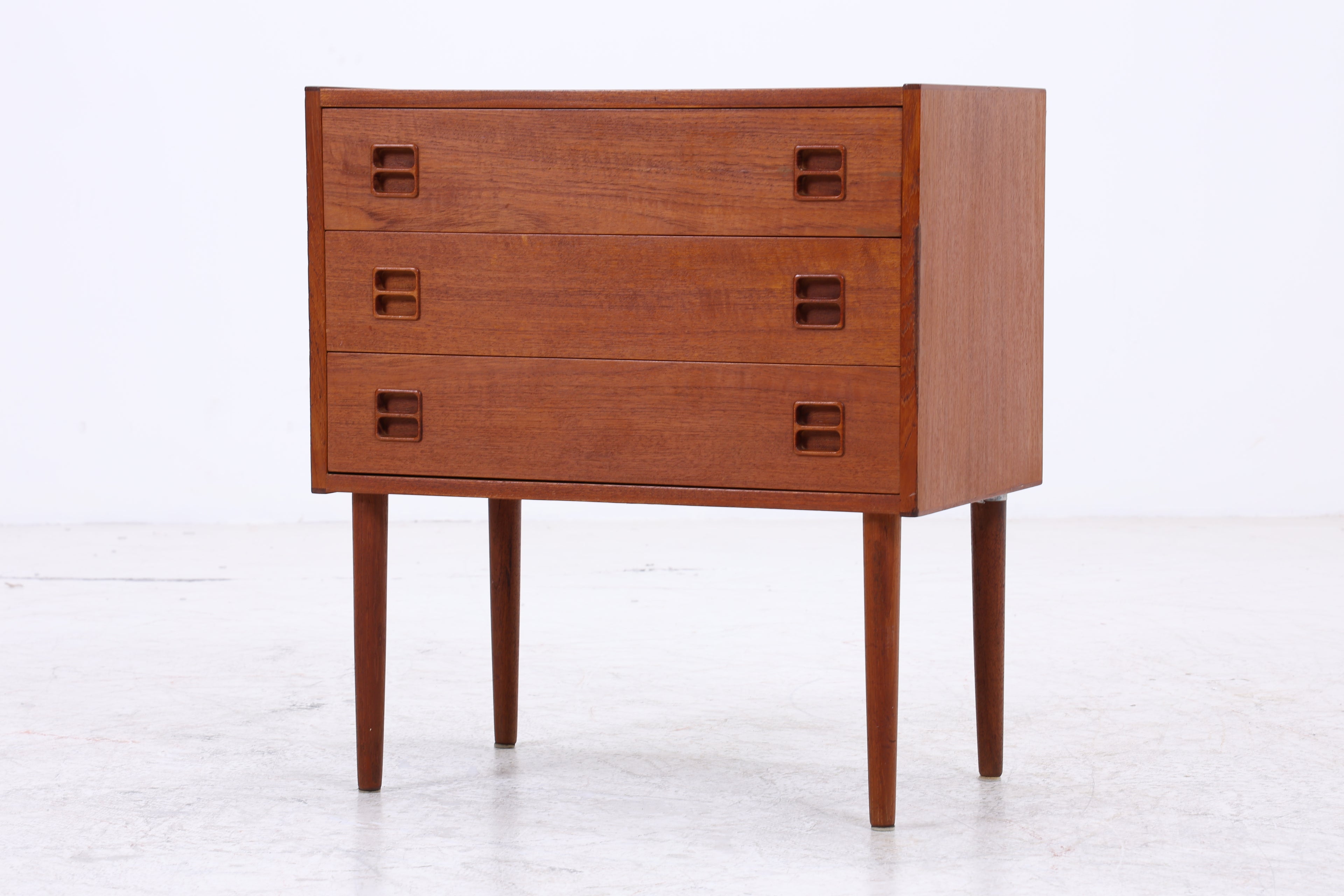 Vintage Teak Kommode | Danish Design | Mid Century | 3 Schubladen