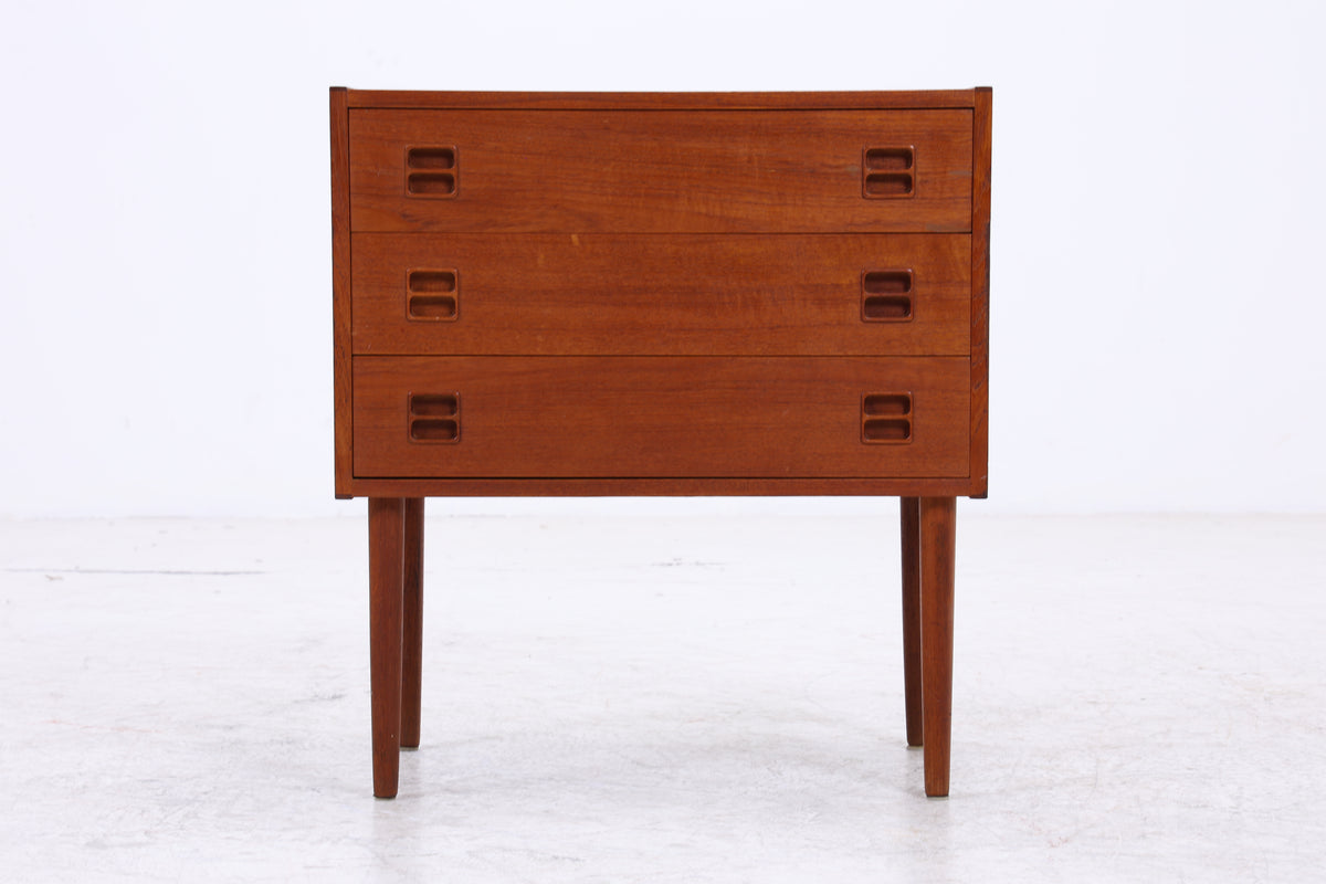 Vintage Teak Kommode | Danish Design | Mid Century | 3 Schubladen