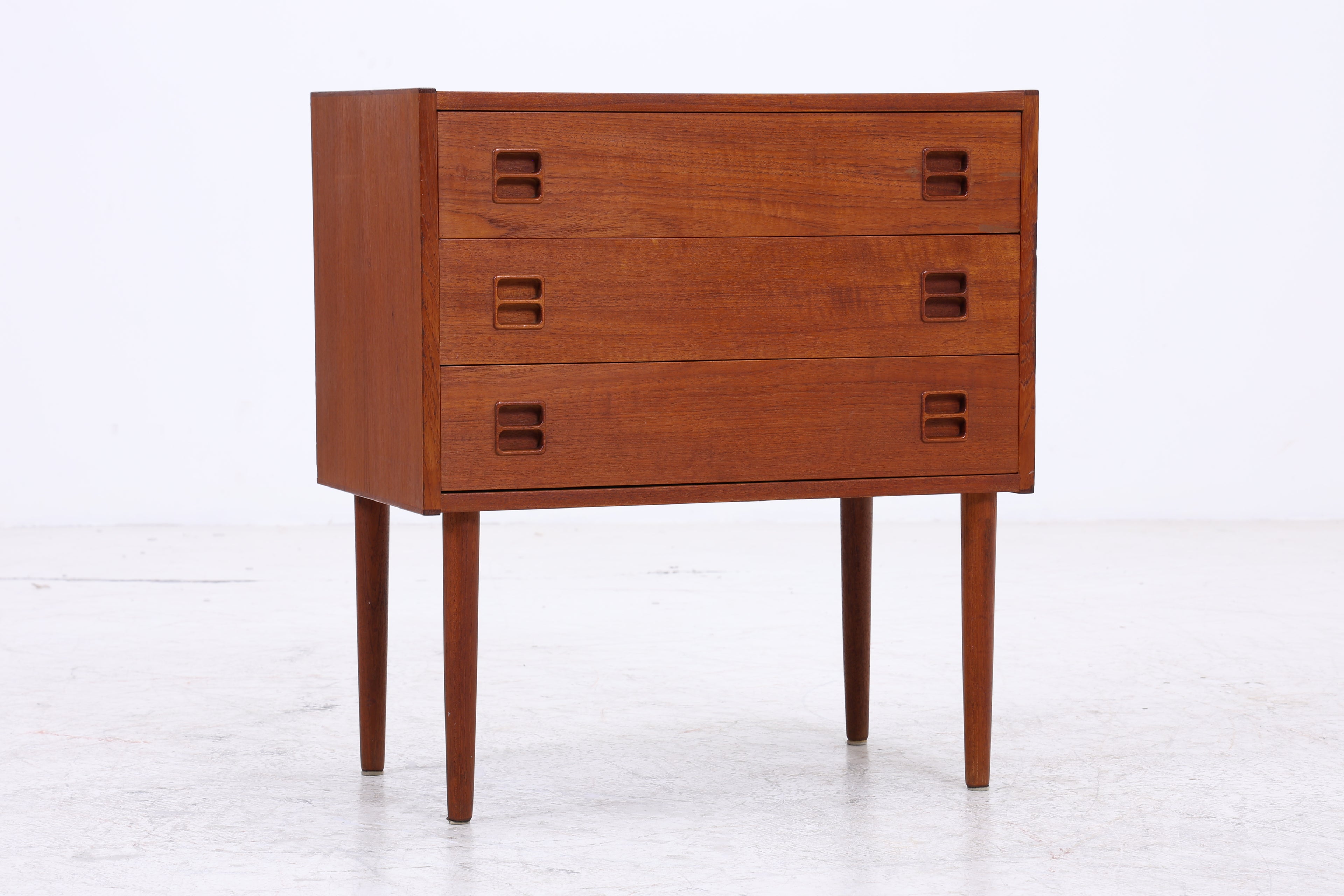 Vintage Teak Kommode | Danish Design | Mid Century | 3 Schubladen