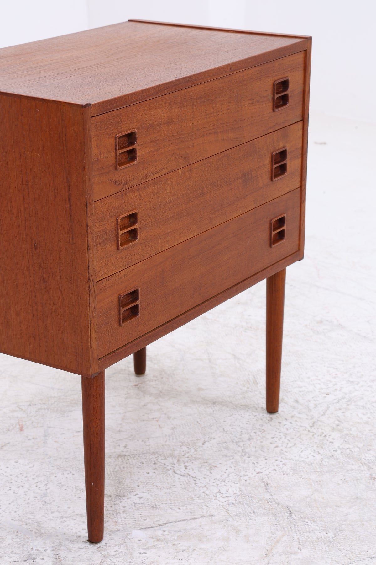 Vintage Teak Kommode | Danish Design | Mid Century | 3 Schubladen