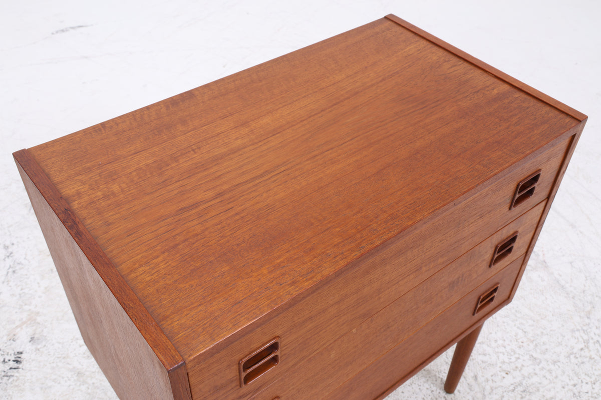 Vintage Teak Kommode | Danish Design | Mid Century | 3 Schubladen