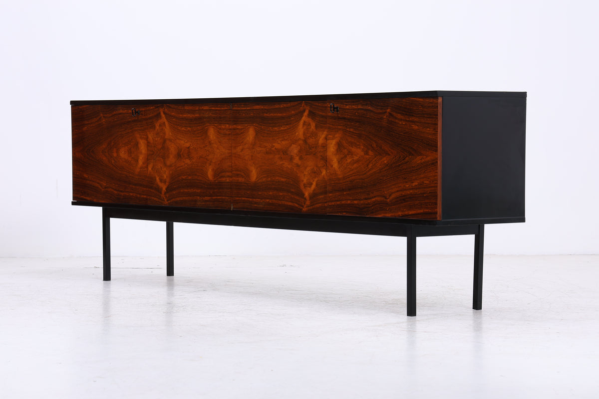 Vintage Palisander Sideboard | Mid Century | 4 Türen | 4 Schubladen