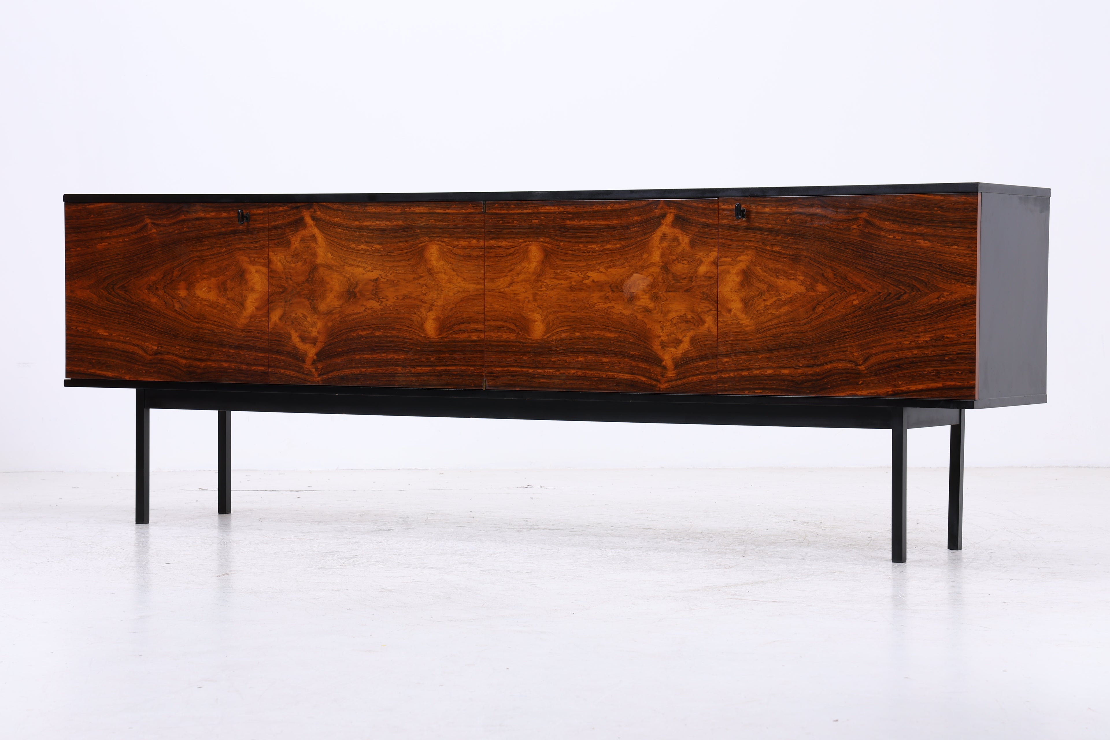 Vintage Palisander Sideboard | Mid Century | 4 Türen | 4 Schubladen