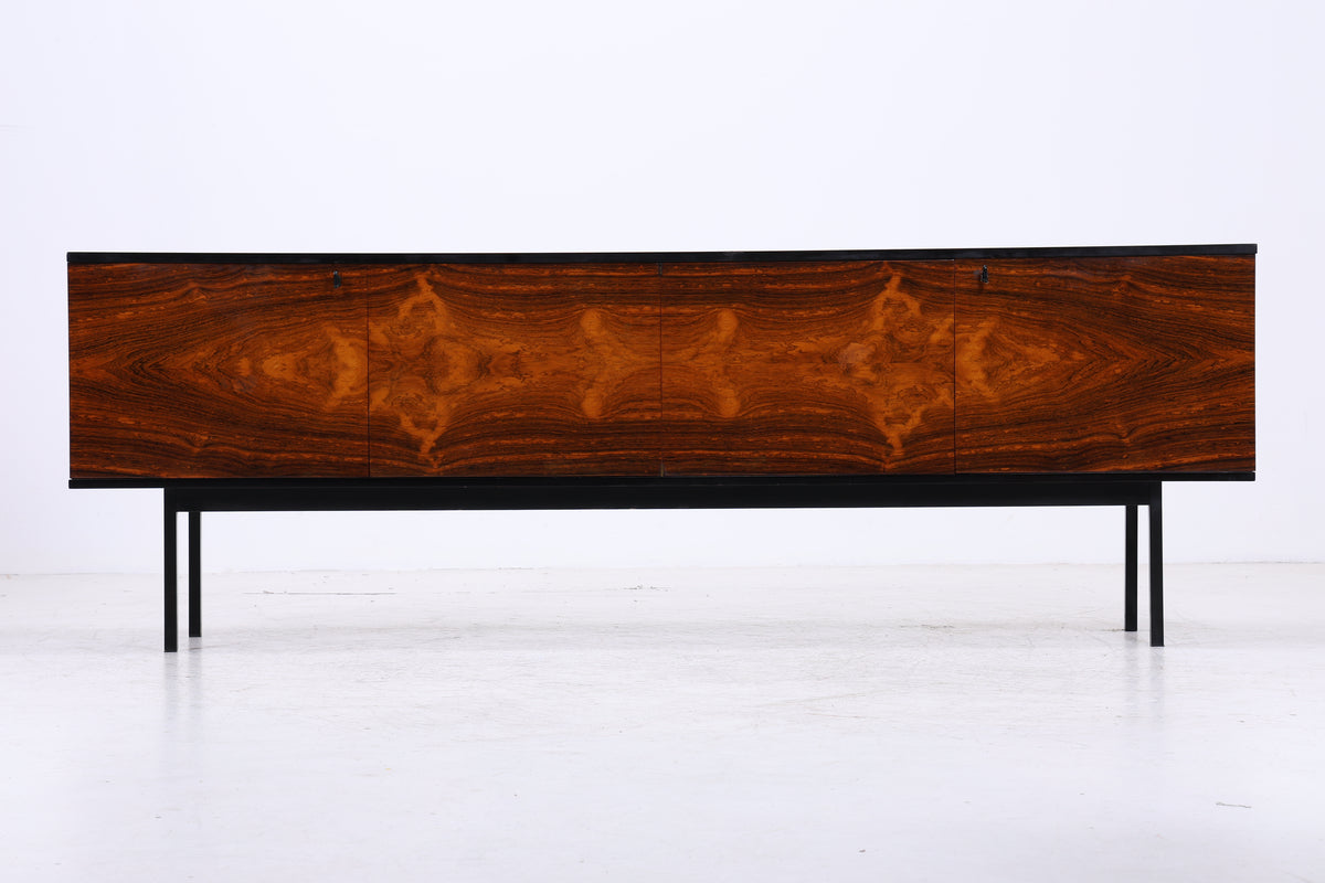 Vintage Palisander Sideboard | Mid Century | 4 Türen | 4 Schubladen