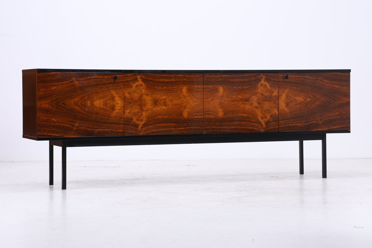 Vintage Palisander Sideboard | Mid Century | 4 Türen | 4 Schubladen