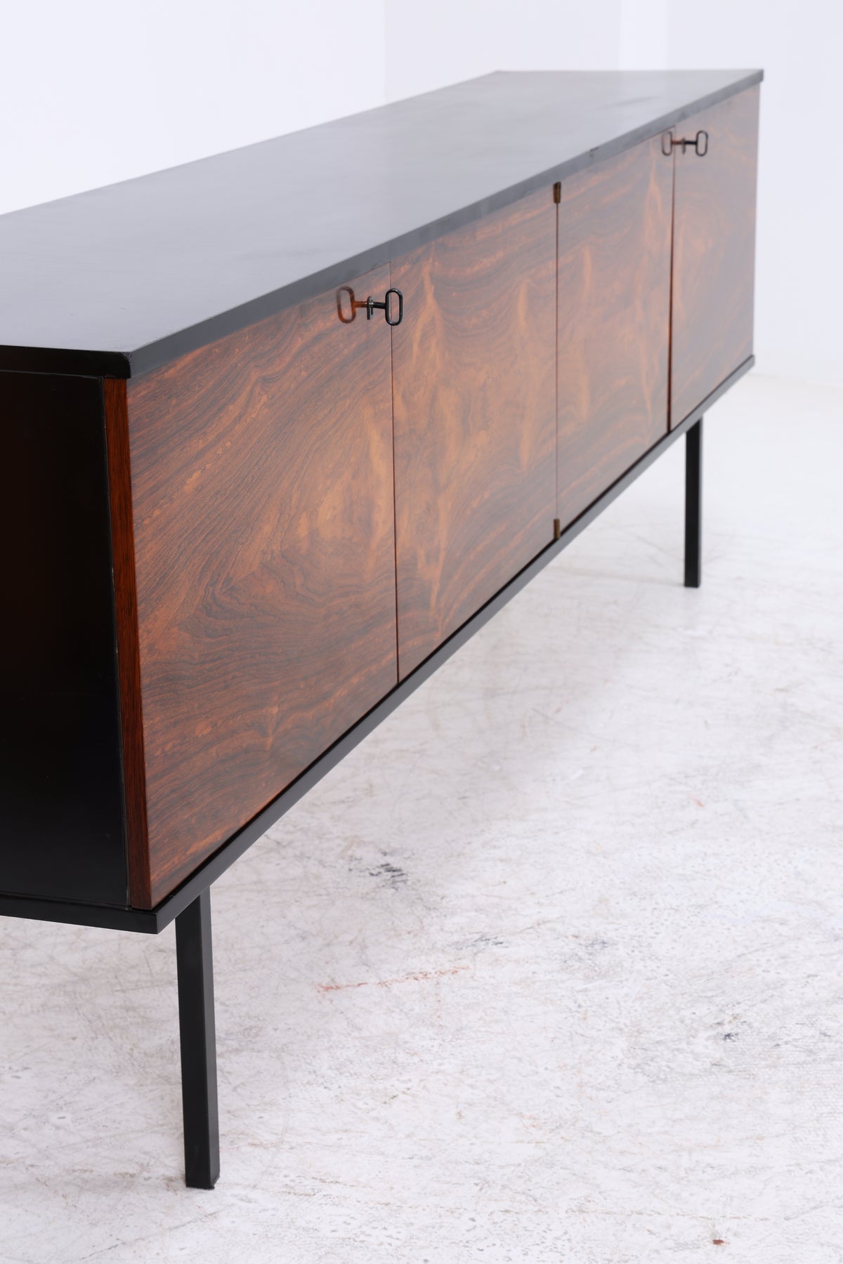Vintage Palisander Sideboard | Mid Century | 4 Türen | 4 Schubladen