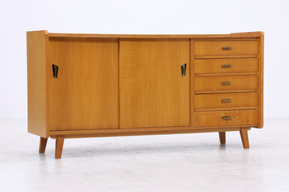 Vintage Sideboard | Mid Century | 5 Schubladen | 2 Schiebetüren