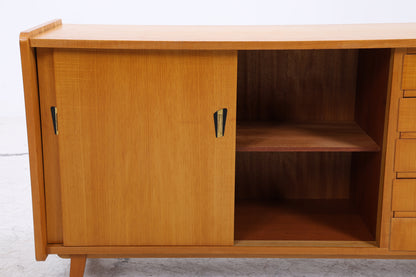 Vintage Sideboard | Mid Century | 5 Schubladen | 2 Schiebetüren