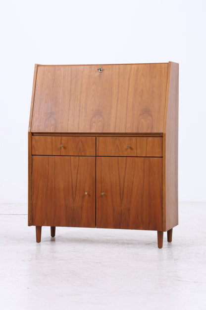 Vintage Nussbaum Sekretär | Mid Century | 60er Jahre