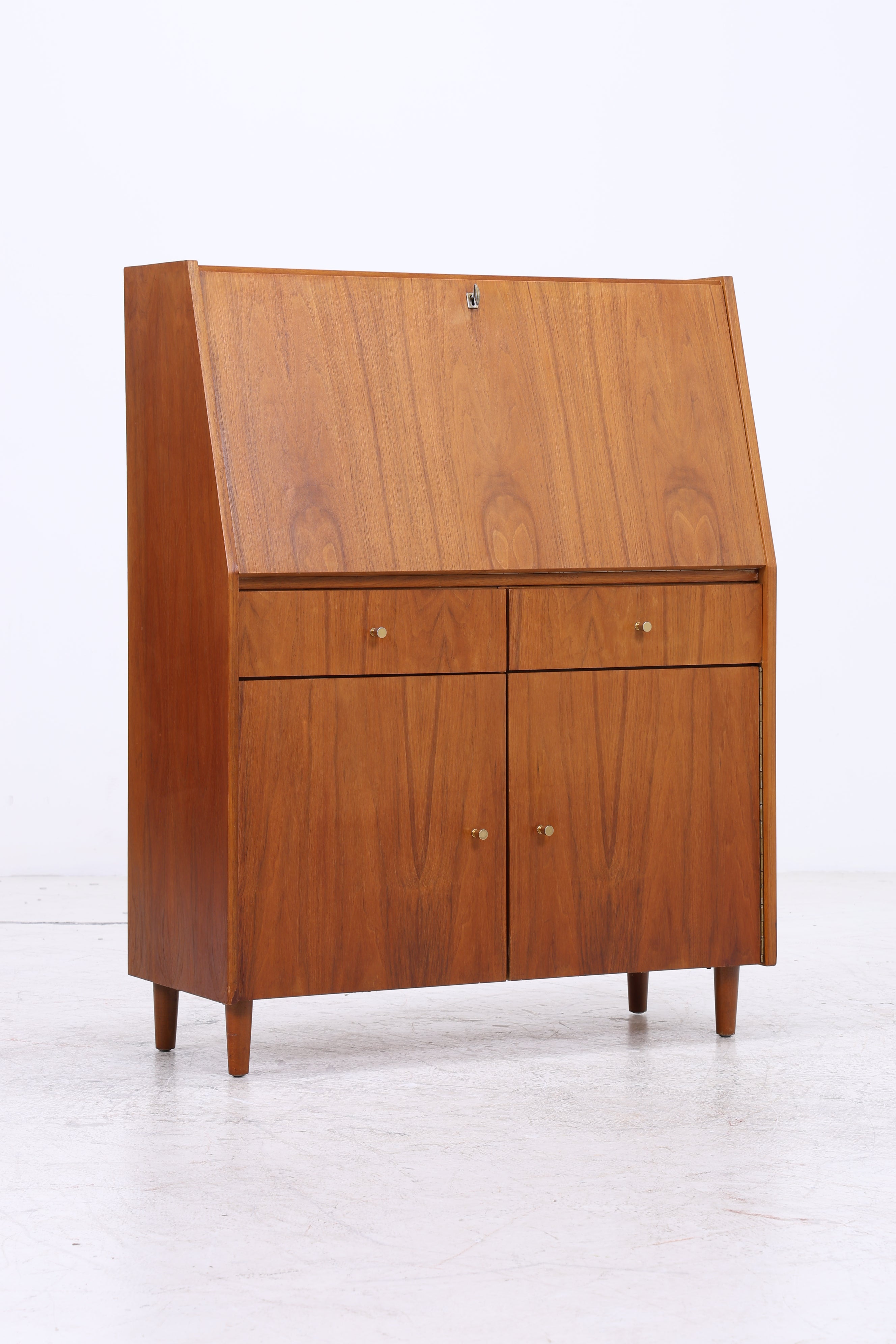 Vintage Nussbaum Sekretär | Mid Century | 60er Jahre