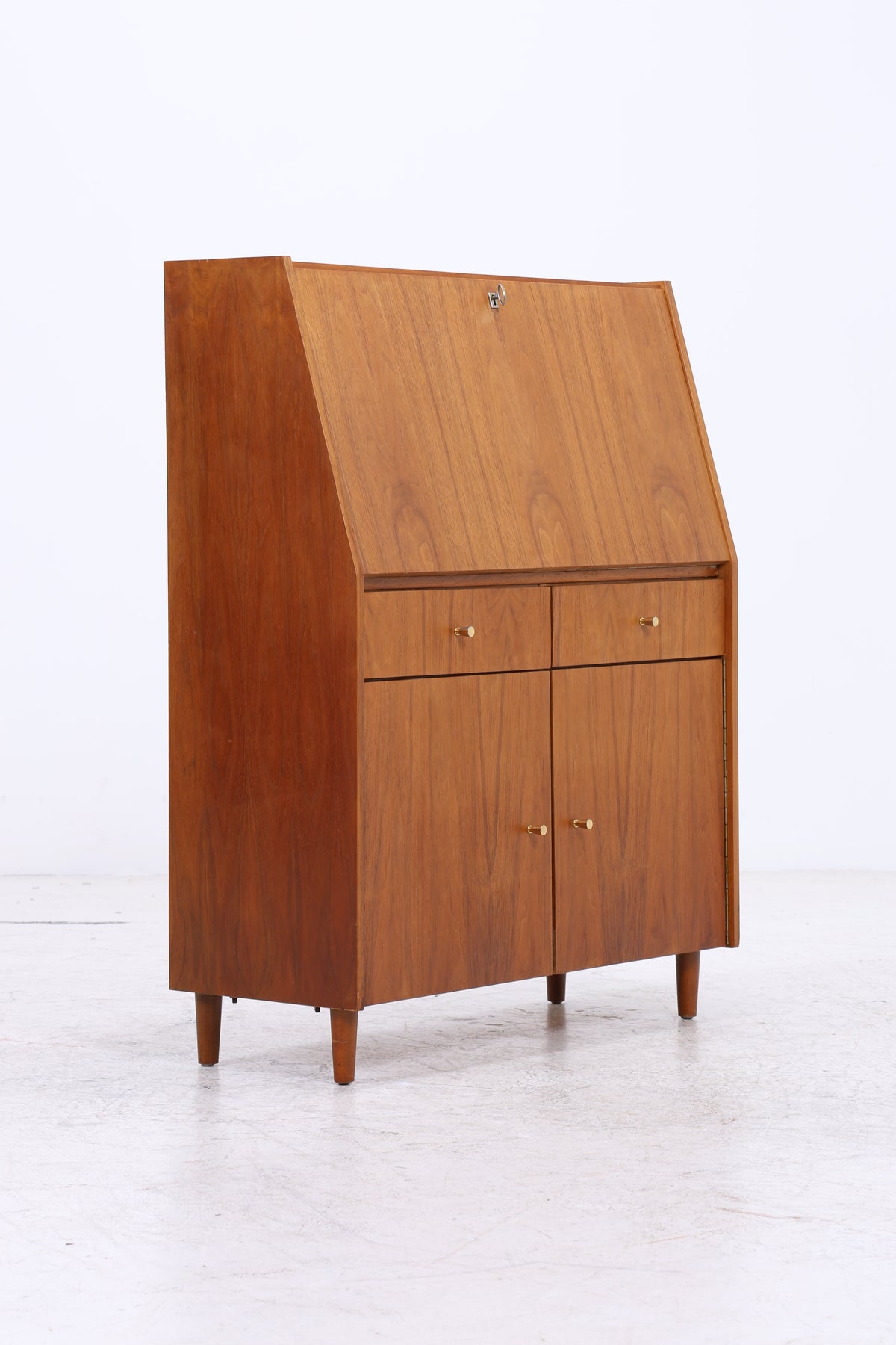 Vintage Nussbaum Sekretär | Mid Century | 60er Jahre