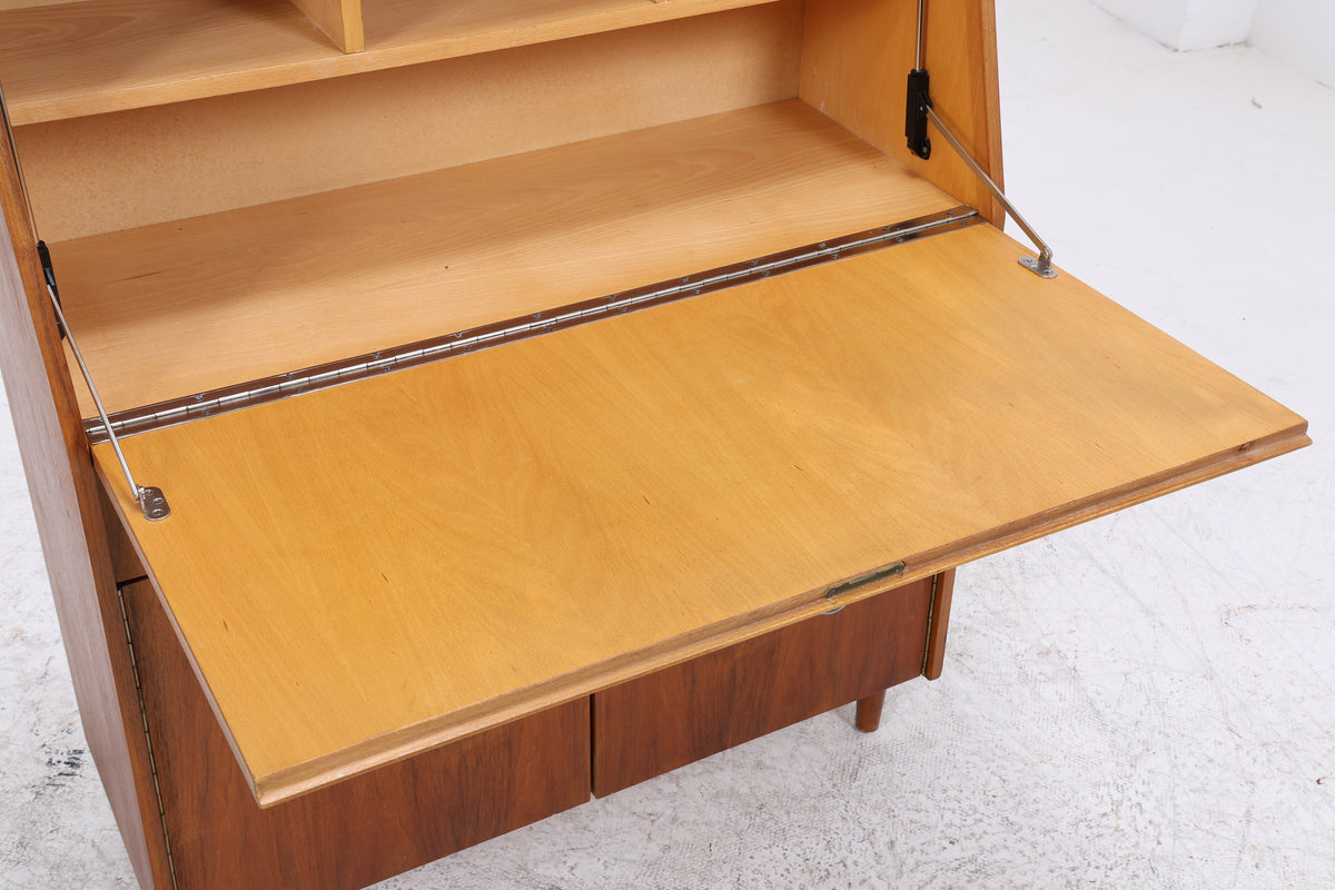 Vintage Nussbaum Sekretär | Mid Century | 60er Jahre