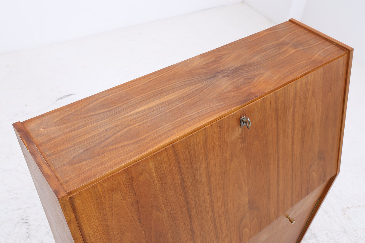 Vintage Nussbaum Sekretär | Mid Century | 60er Jahre