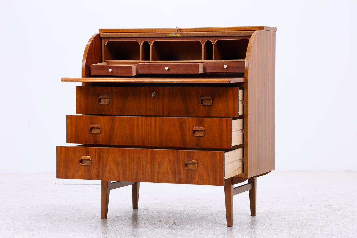 Vintage Sekretär | Mid Century Schreibsekretär | 3 Schubladen