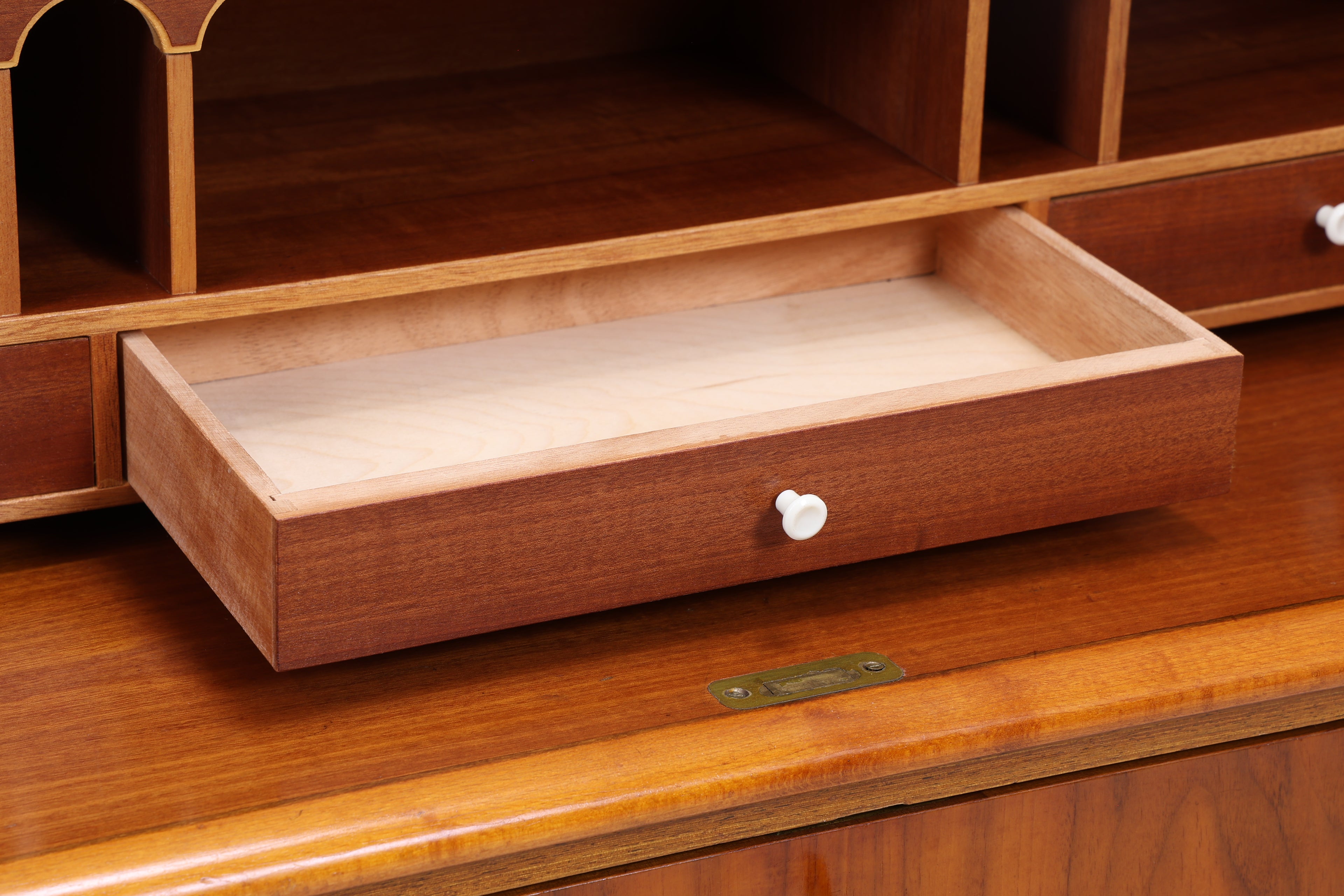 Vintage Sekretär | Mid Century Schreibsekretär | 3 Schubladen