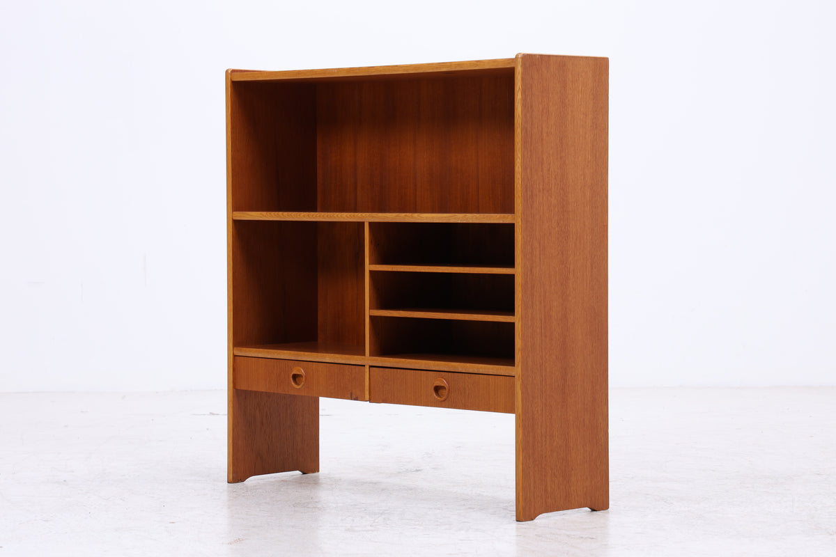 Vintage Teak Regal | Mid Century | 2 Schubladen | Danish Design