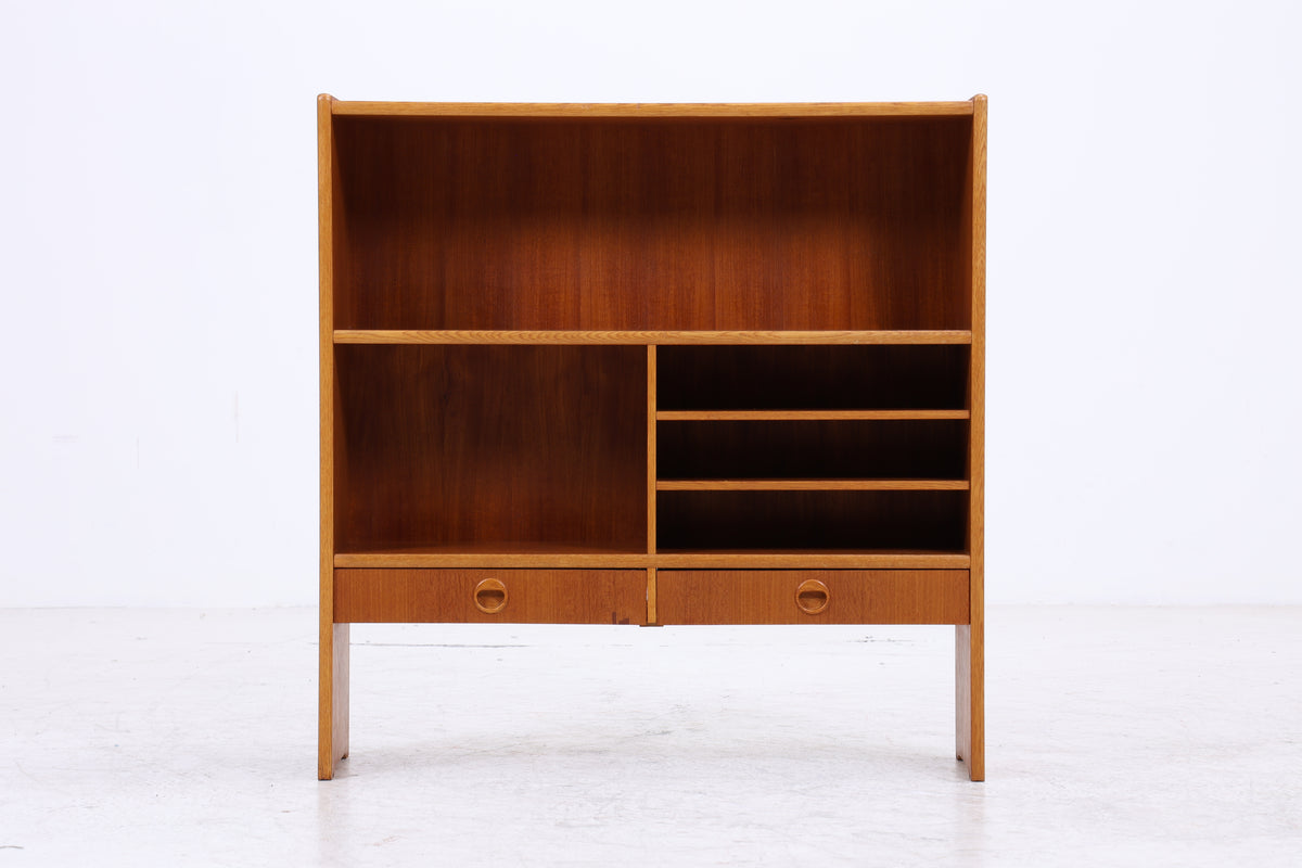 Vintage Teak Regal | Mid Century | 2 Schubladen | Danish Design