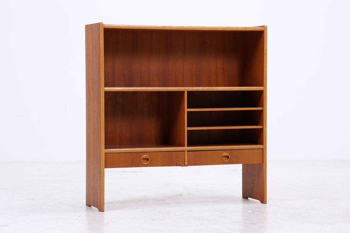 Vintage Teak Regal | Mid Century | 2 Schubladen | Danish Design