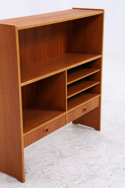 Vintage Teak Regal | Mid Century | 2 Schubladen | Danish Design