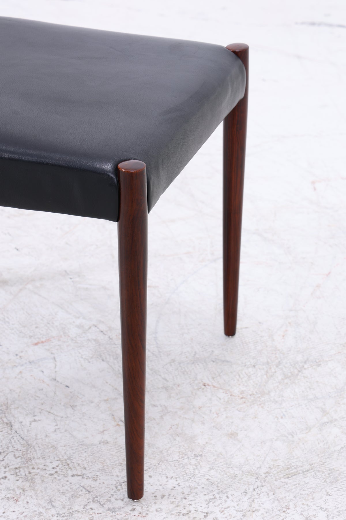 Lübke Stühle | 4er Set Vintage Palisander | Mid Century | Leder