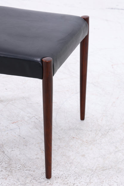 Lübke Stühle | 4er Set Vintage Palisander | Mid Century | Leder