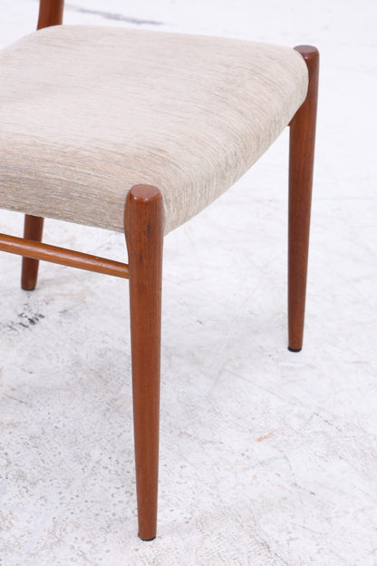 Niels Otto Møller Nr. 75 | 4er Set Stühle | Teak | J.L. Møllers