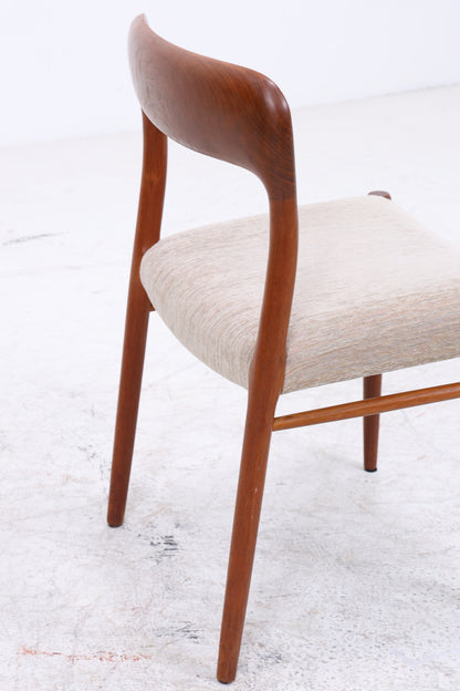Niels Otto Møller Nr. 75 | 4er Set Stühle | Teak | J.L. Møllers