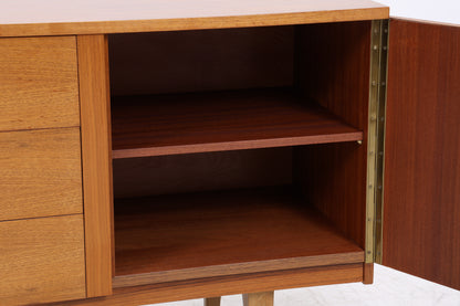 Vintage Teak Sideboard | Mid Century Anrichte | 3 Schubladen | 2 Türen