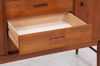 Vintage Teak Sideboard | Danish Design | 3 Türen | 4 Schubladen