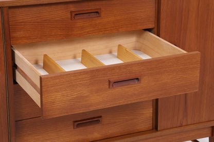Vintage Teak Sideboard | Danish Design | 3 Türen | 4 Schubladen