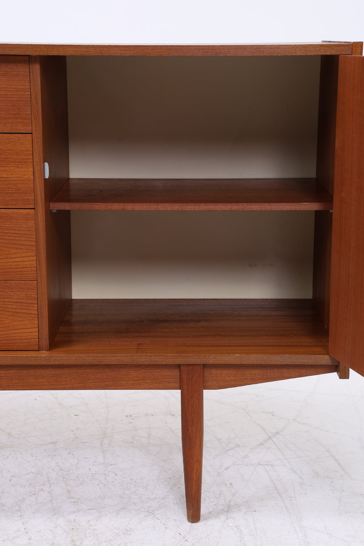 Vintage Teak Sideboard | Danish Design | 3 Türen | 4 Schubladen