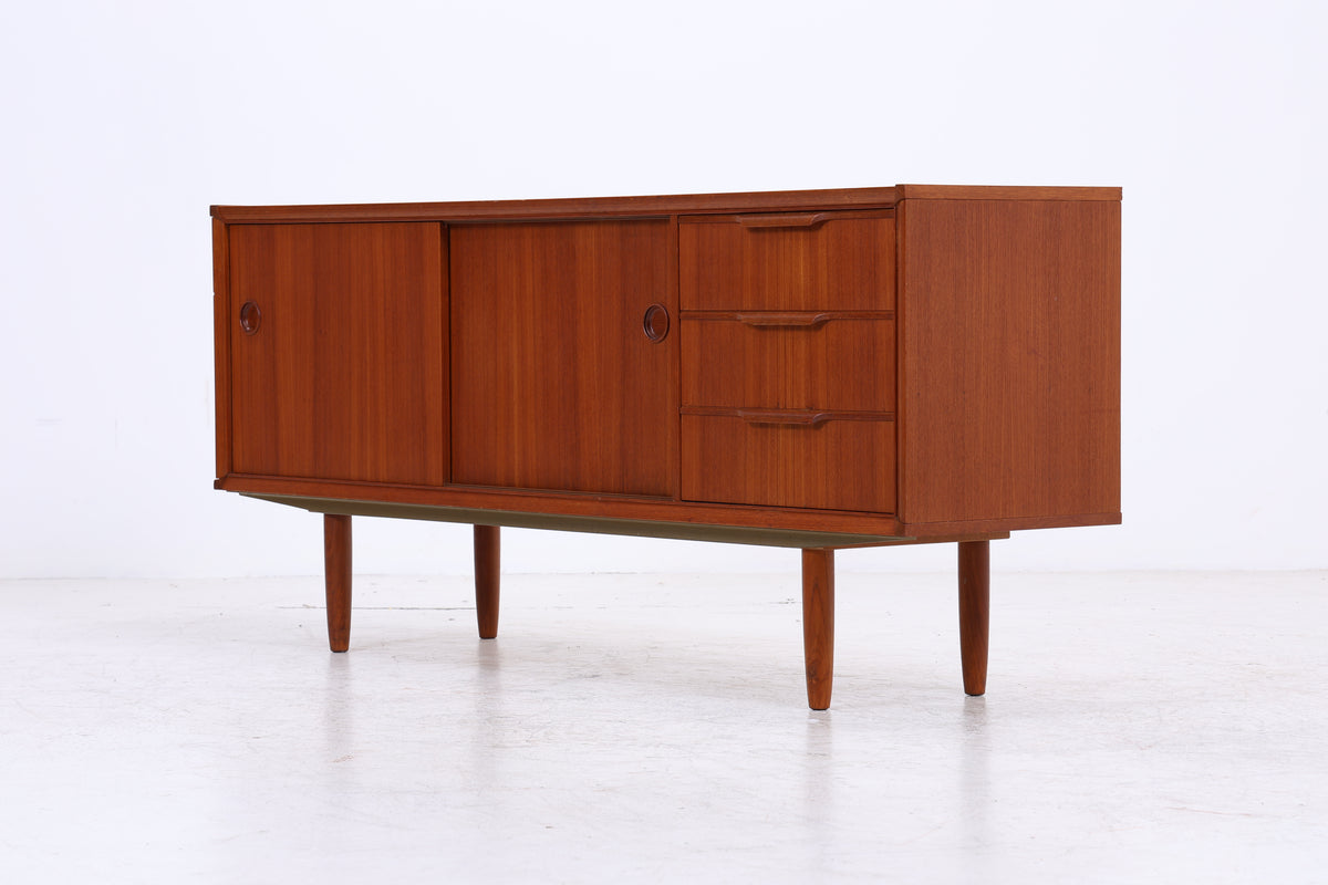 Fristho Sideboard | Vintage Teak | 2 Schiebetüren | 3 Schubladen | Mid Century