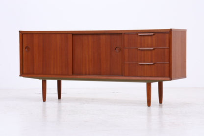 Fristho Sideboard | Vintage Teak | 2 Schiebetüren | 3 Schubladen | Mid Century