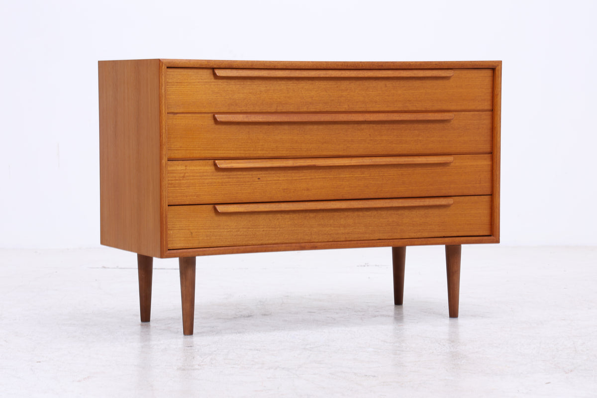 WK Möbel Kommode | Vintage Teak | 4 Schubladen | Mid Century