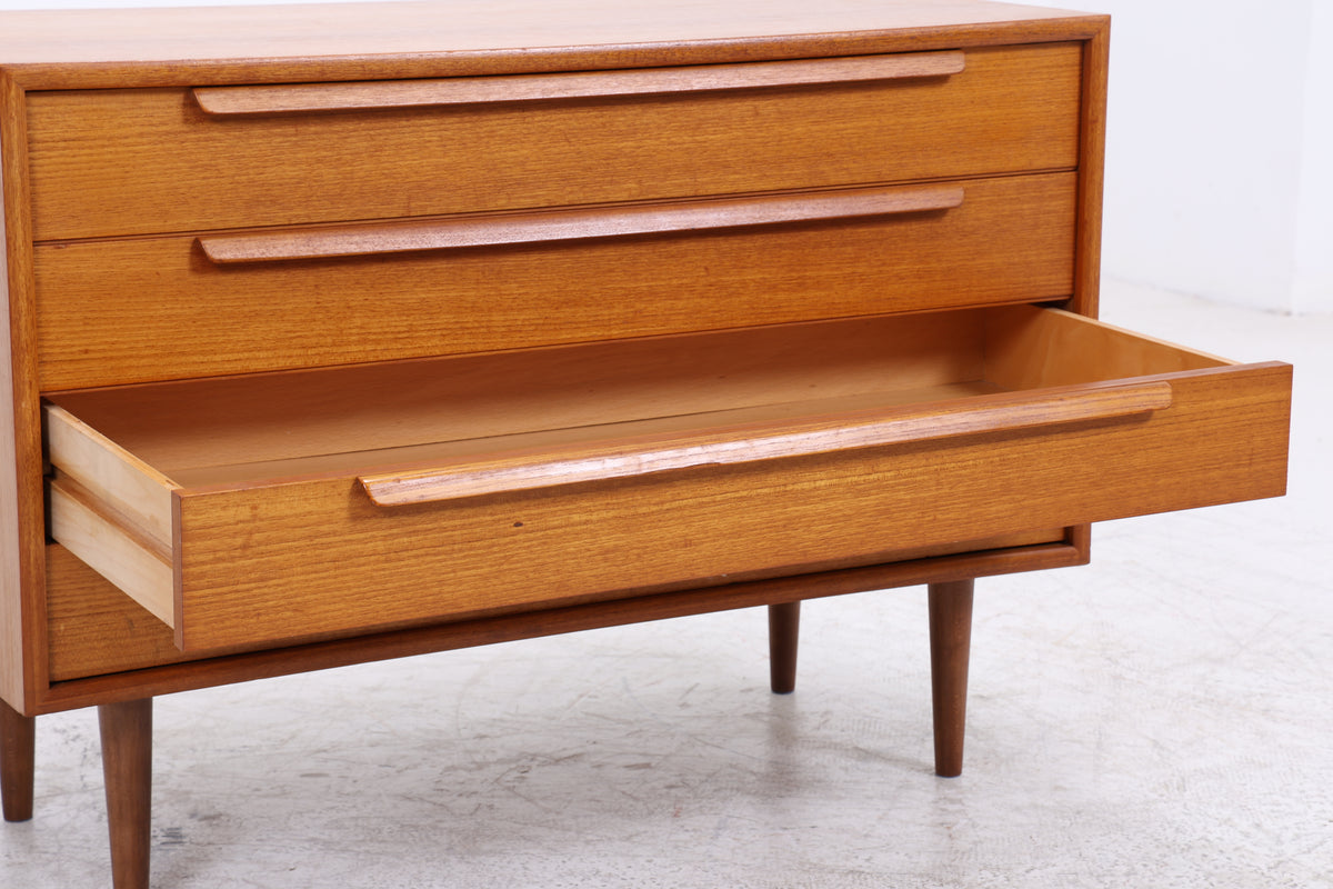 WK Möbel Kommode | Vintage Teak | 4 Schubladen | Mid Century