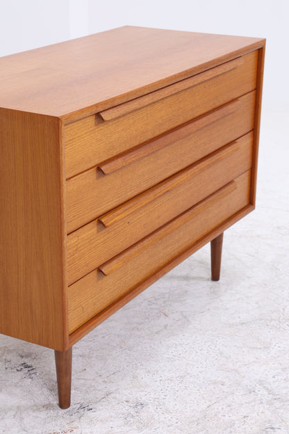 WK Möbel Kommode | Vintage Teak | 4 Schubladen | Mid Century