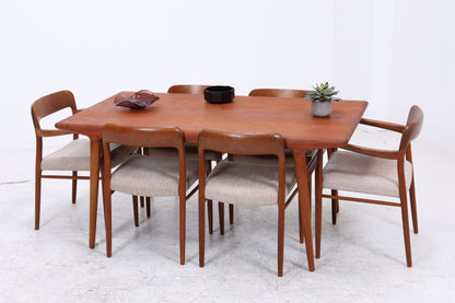 Seltener Niels Otto Møller Esstisch | Teak | J.L. Møllers | Ausziehbar