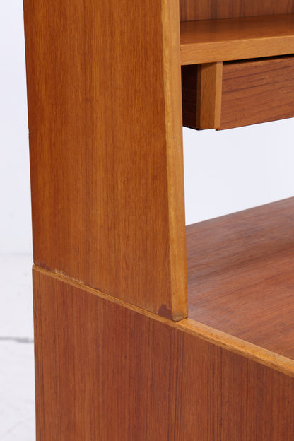 Vintage Teak Regal | Kommode mit Aufsatz | Mid Century | 6 Schubladen