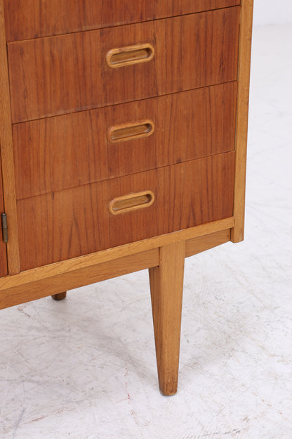 Vintage Teak Regal | Kommode mit Aufsatz | Mid Century | 6 Schubladen