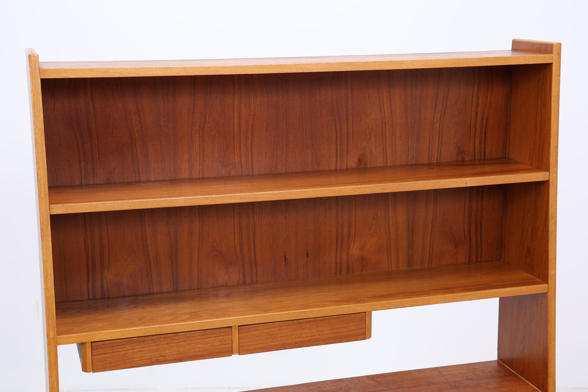Vintage Teak Regal | Kommode mit Aufsatz | Mid Century | 6 Schubladen