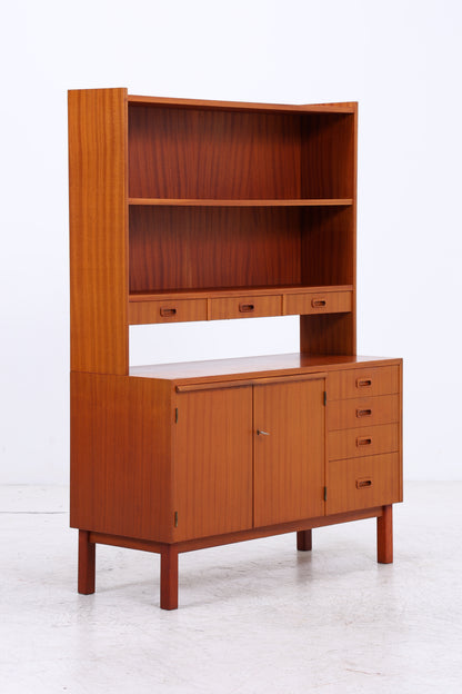 Vintage Teak Regal | Kommode mit Aufsatz | 7 Schubladen | Mid Century