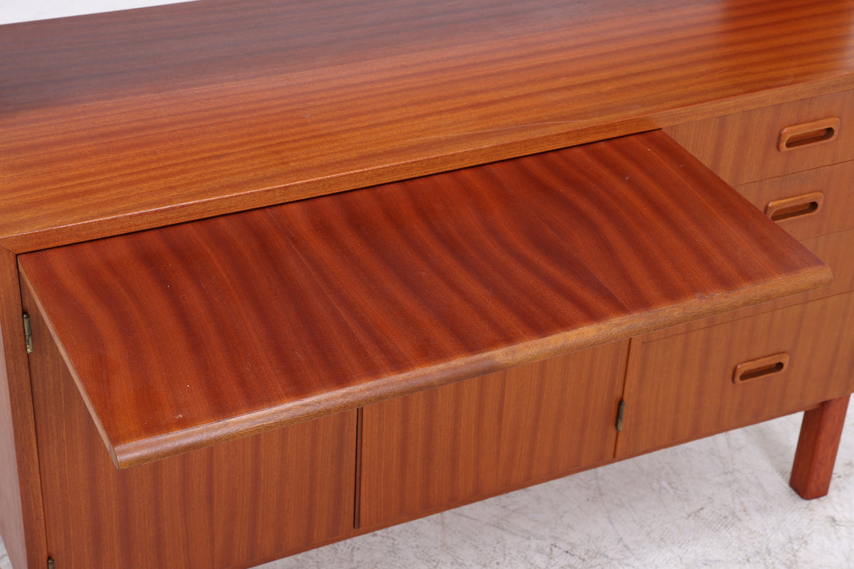 Vintage Teak Regal | Kommode mit Aufsatz | 7 Schubladen | Mid Century