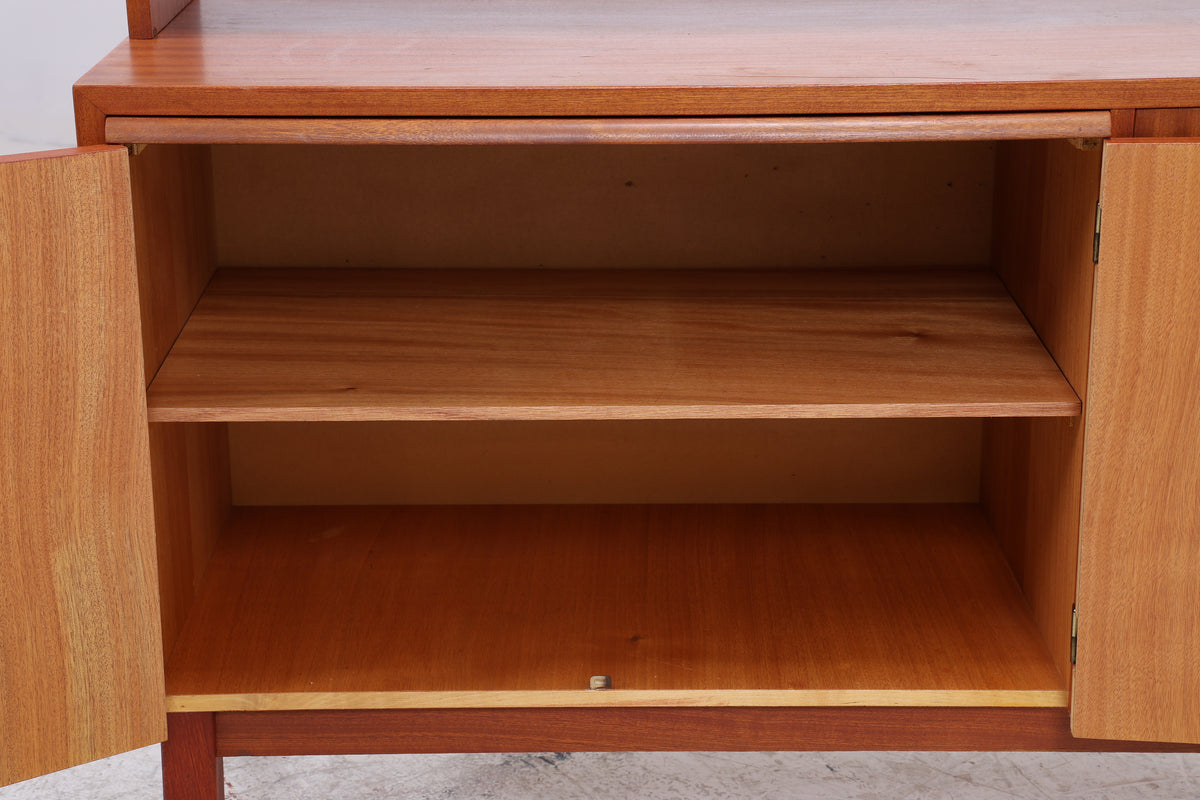 Vintage Teak Regal | Kommode mit Aufsatz | 7 Schubladen | Mid Century