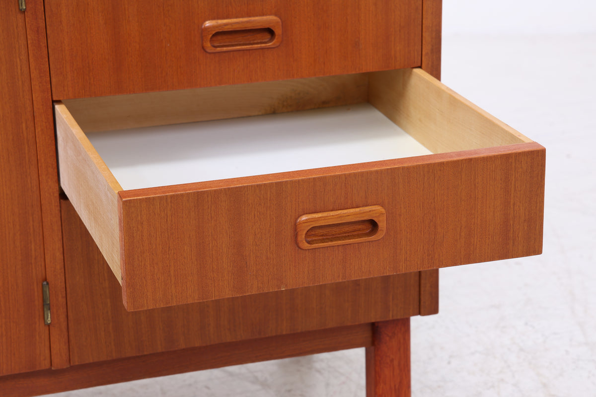 Vintage Teak Regal | Kommode mit Aufsatz | 7 Schubladen | Mid Century