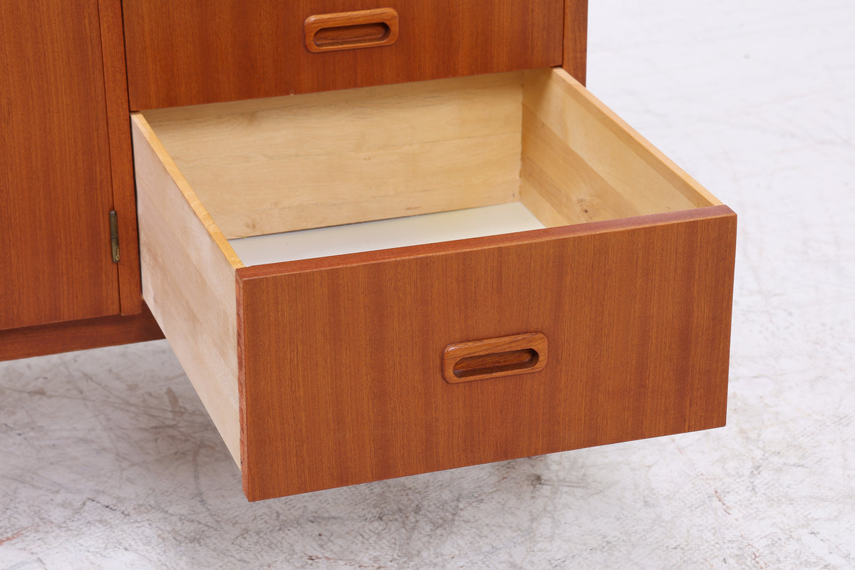 Vintage Teak Regal | Kommode mit Aufsatz | 7 Schubladen | Mid Century