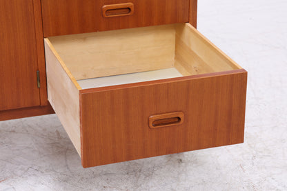 Vintage Teak Regal | Kommode mit Aufsatz | 7 Schubladen | Mid Century