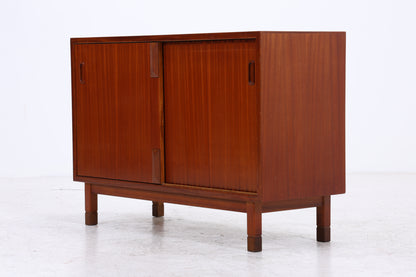 Vintage Mahagoni Kommode | 2 Schiebetüren | Mid Century